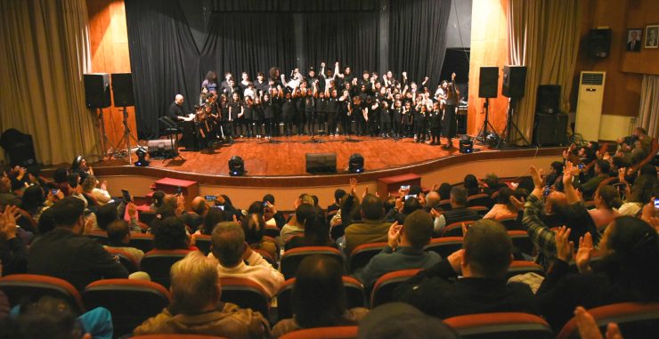 “LBO Çocuk ve Çok Sesli Gençlik Korosu 10. Yıl Konseri” yapıldı