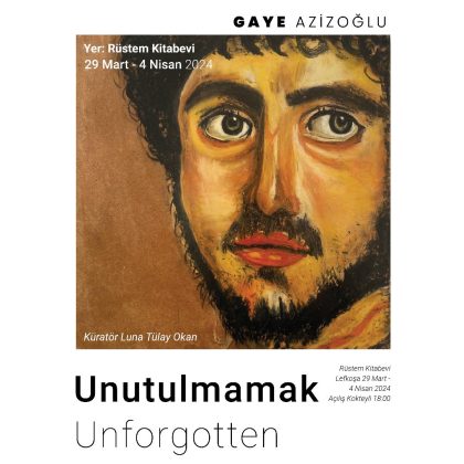Gaye Azizoğlu’nun resim sergisi “Unutulmamak” 29 Mart’ta Rüstem Kitabevi’nde açılacak