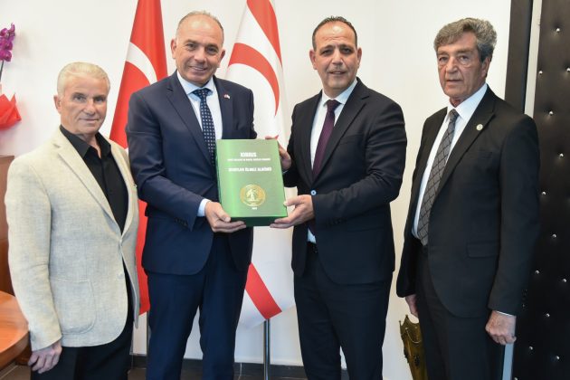 LTB Başkanı Harmancı, Şehit Aileleri ve Malul Gaziler Derneği heyetini kabul etti