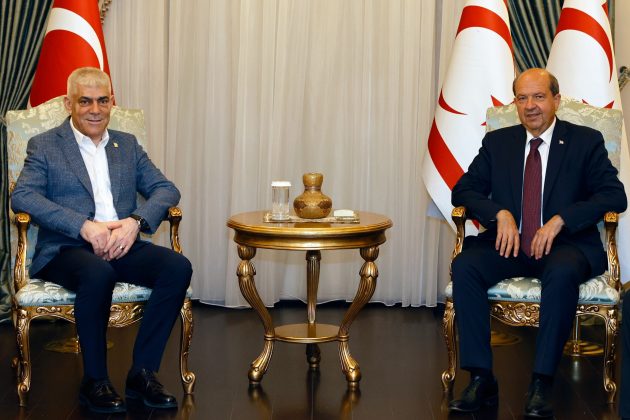 Cumhurbaşkanı Tatar, Kıbrıs Türk Sanayi Odasını kabul etti