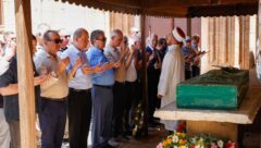Cumhurbaşkanı Tatar,  Adaoğlu’nun cenaze törenine katıldı
