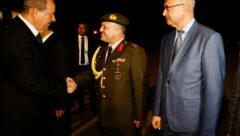 Cumhurbaşkanı Tatar, Bakü’ye geldi