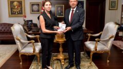 “Cumhurbaşkanı Tatar’a Annan Planı Mülakatları” kitabının İngilizcesi takdim edildi
